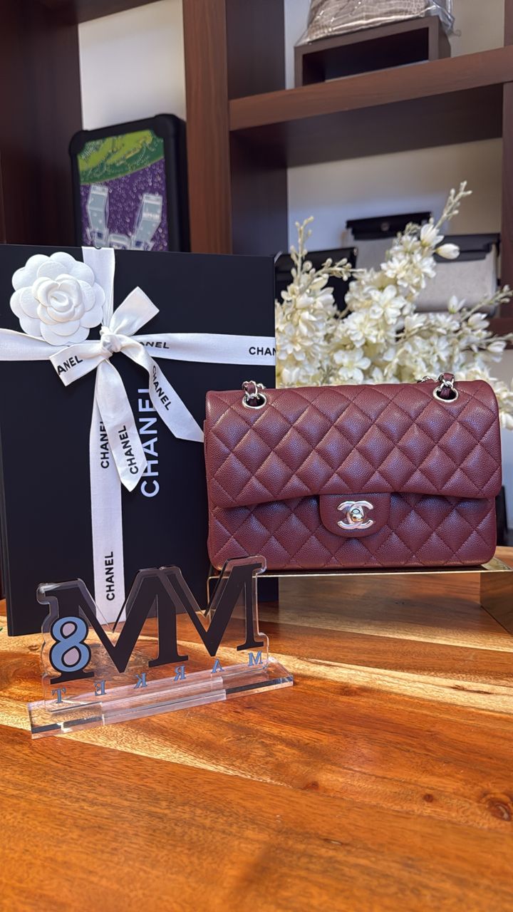 Chanel Classic Flap 23 Burgundy SH