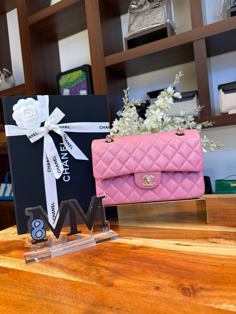 Chanel Classic Flap 23 Pink CH