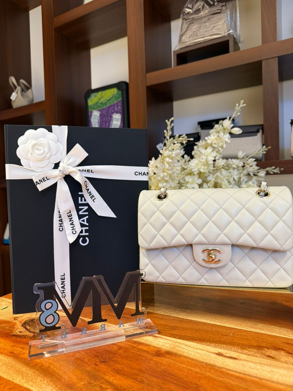 Chanel Classic Flap 23 Off-White CH